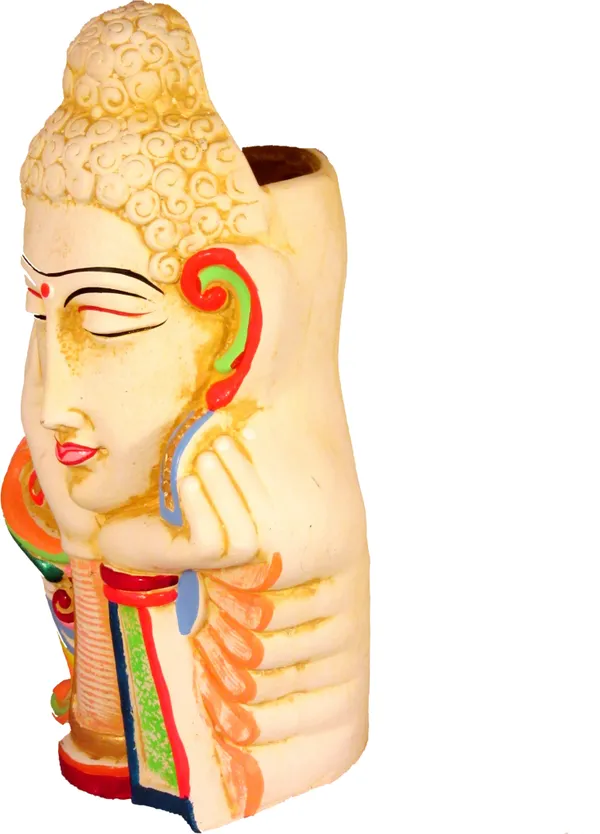 Terracotta_Buddha_Pot_Terracotta_Vase_(11.8_Inch,_Beige)