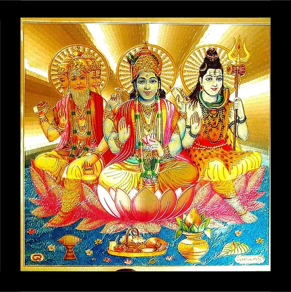 Photo_&_Frame_Brahmavishnu_Mahesh___|_Shiv_Ji_|_Vishnu_Ji_|_Brahma_Ji