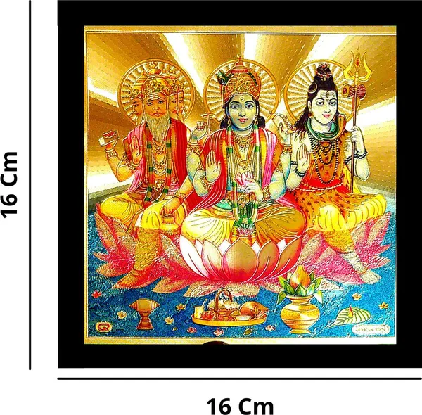 Photo_&_Frame_Brahmavishnu_Mahesh___|_Shiv_Ji_|_Vishnu_Ji_|_Brahma_Ji