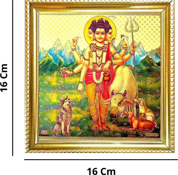 Photo_&_Frame_Dattatreya_God_|_Divine_Trinity_|_Brahma_|_Vishnu_|_Siva