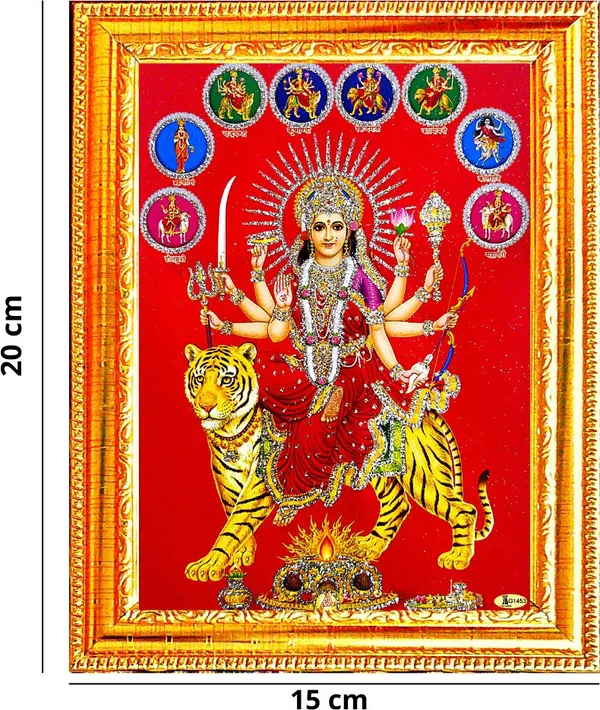 Photo_&_Frame_Durga_Maa