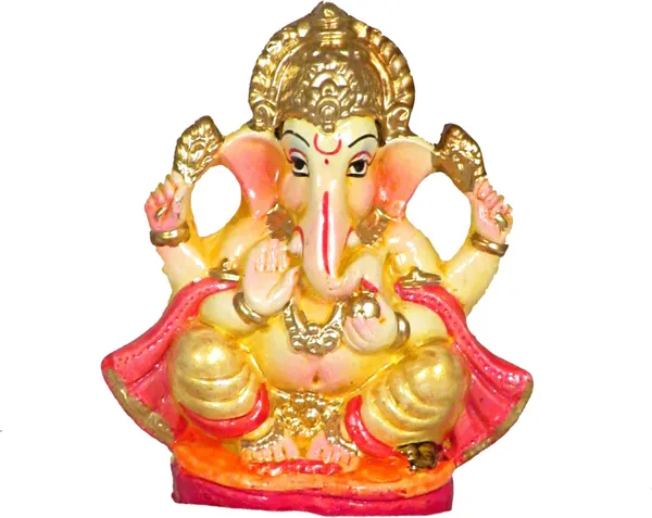 Ganesh_Murti_For_Car_Dashboard_Office_&_Home_Decor,_Idol_For_Gift_Decorative_Showpiece_-_9.5_Cm_(Clay,_Multicolor)
