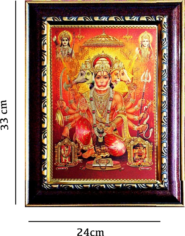 Photo_&_Frame_Panchmukhi_Hanuman