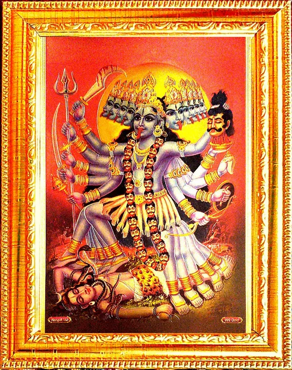 Photo_&_Frame_Kali_Maa