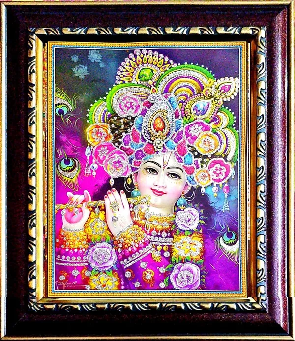 Photo_&_Frame_Lord_Krishna