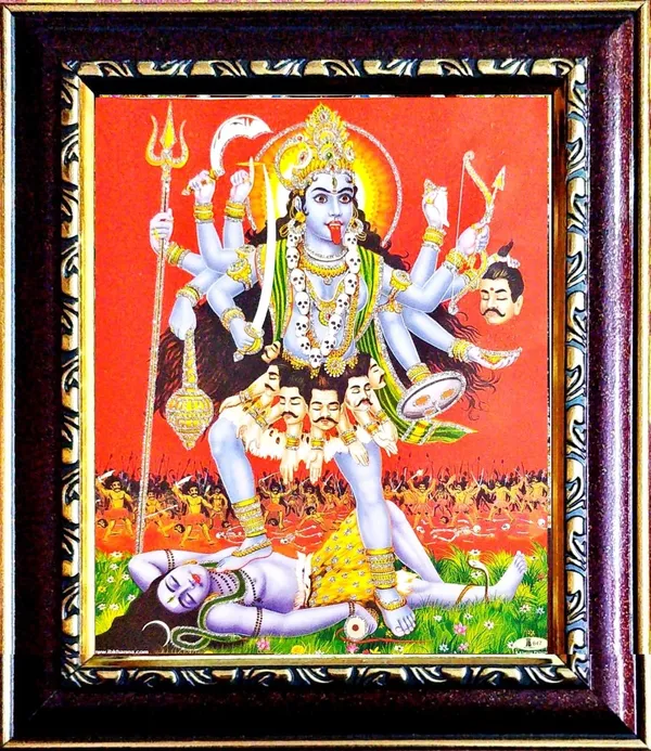 Photo_&_Frame_Kali_Maa