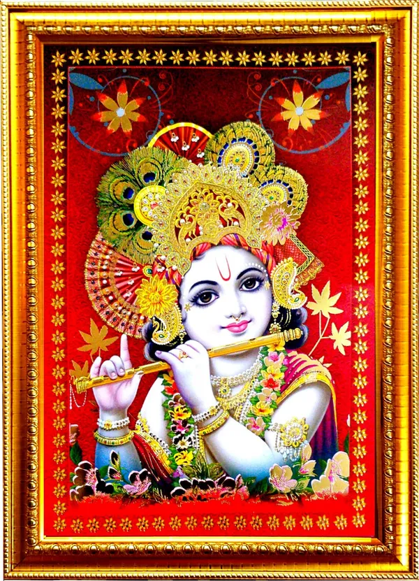 Photo_&_Frame_Lord_Krishna