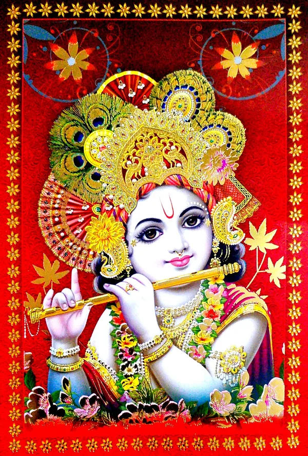 Photo_&_Frame_Lord_Krishna