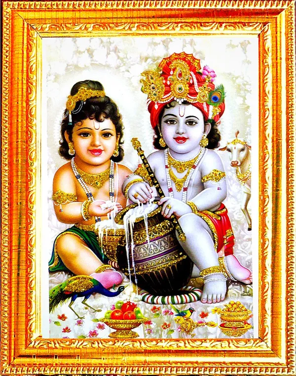 Photo_&_Frame_Krishna_And_Balram