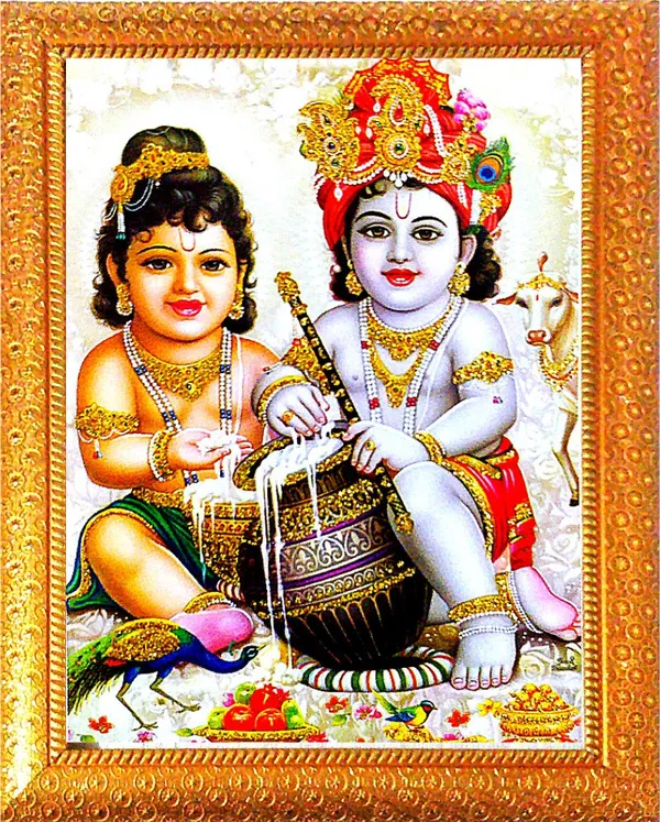 Photo_&_Frame_Krishna_And_Balram