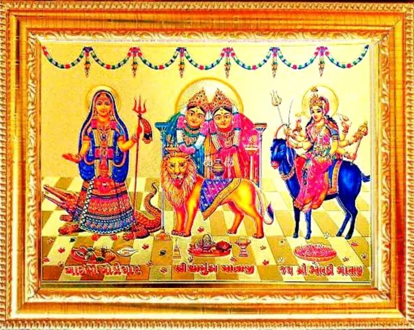 Photo_&_Frame_SUNINOW_KHODIYAR_MATA_|_CHAMUNDA_MATA_|_MELDI_MATA___|_HINDU_GODDESS