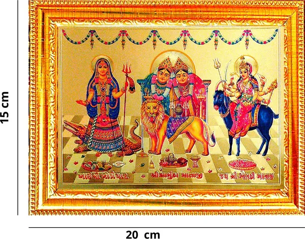 Photo_&_Frame_Khodiyar_Mata_|_Chamunda_Mata_|_Meldi_Mata___|_Hindu_Goddess
