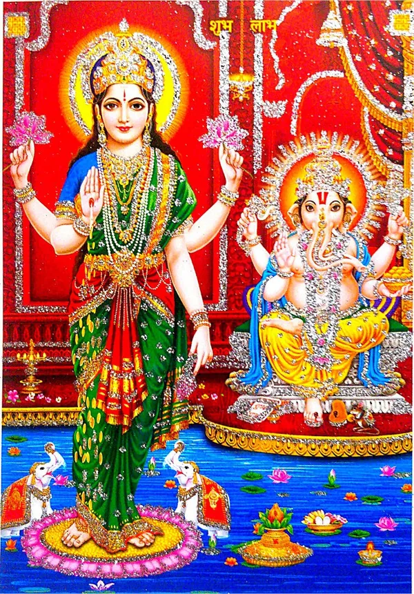 Photo_&_Frame_Laxmi_Ganesh