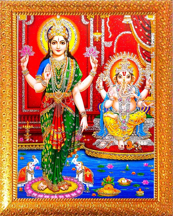 Photo_&_Frame_Laxmi_Ganesh