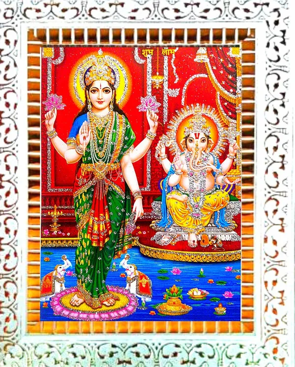 Photo_&_Frame_Laxmi_Ganesh