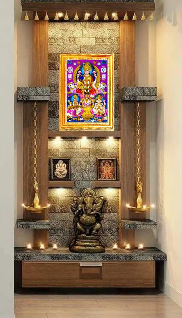 Photo_&_Frame_Laxmi_Ganesh_Saraswati_Kuber_Ji