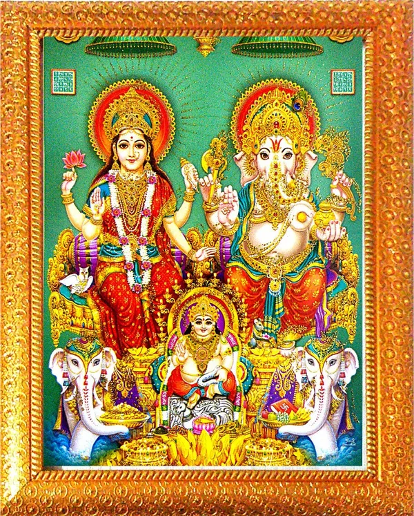 Photo_&_Frame_Laxmi_Ganesh