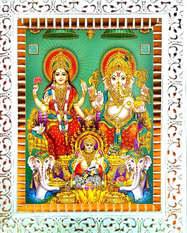 Photo_&_Frame_Laxmi_Ganesh
