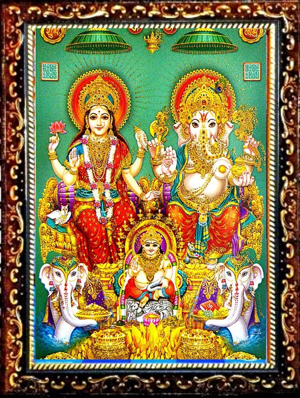 Photo_&_Frame_Laxmi_Ganesh