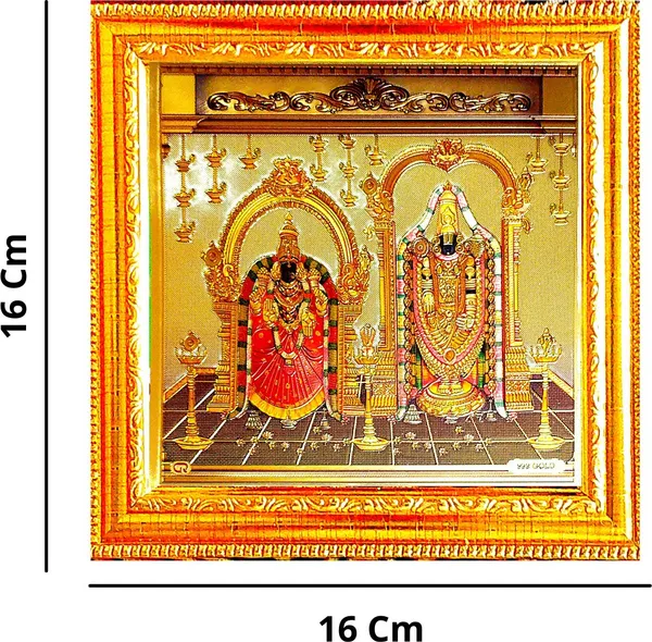 Photo_&_Frame_Tirupati_Balaji_And_Laxmi_Ji___|_Lakshmi_Mata