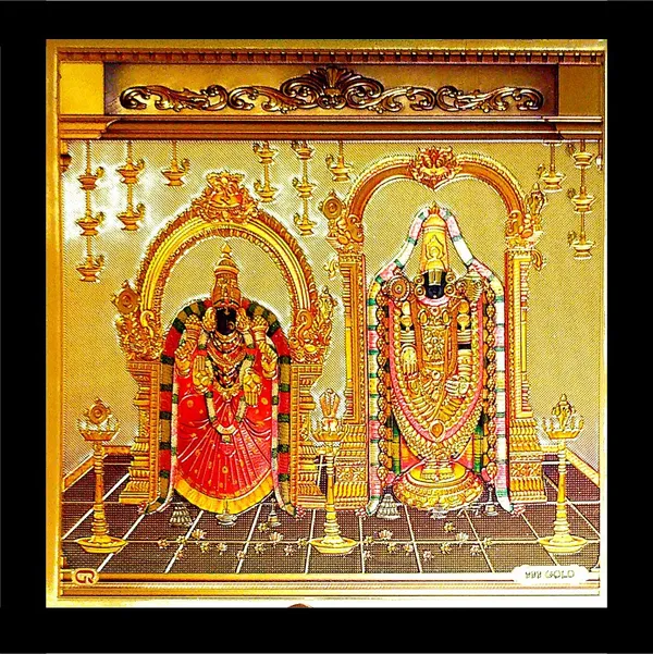 Photo_&_Frame_Tirupati_Balaji_With_Laxmi_Ji___|_Lakshmi_Mata