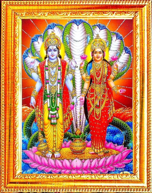 Photo_&_Frame_Laxmi_Vishnu
