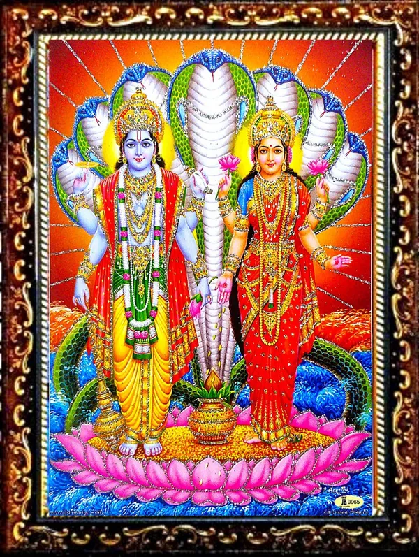 Photo_&_Frame_Laxmi_Vishnu