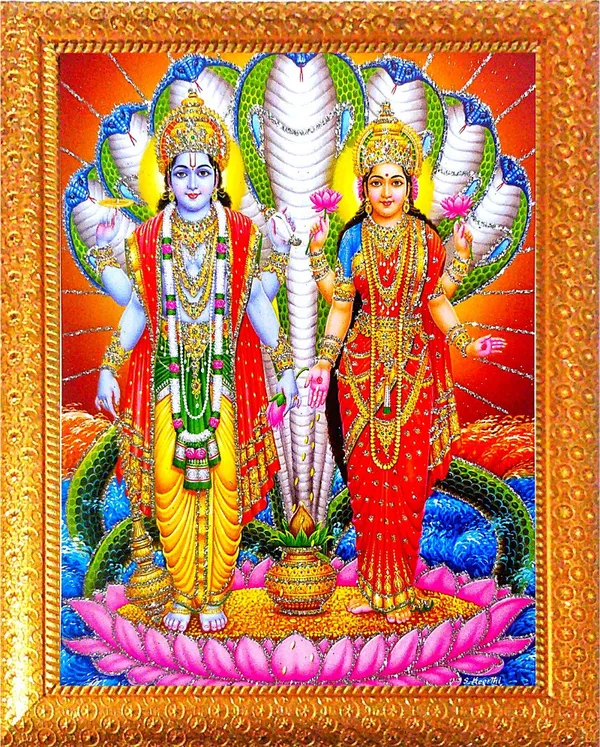 Photo_&_Frame_Laxmi_Vishnu