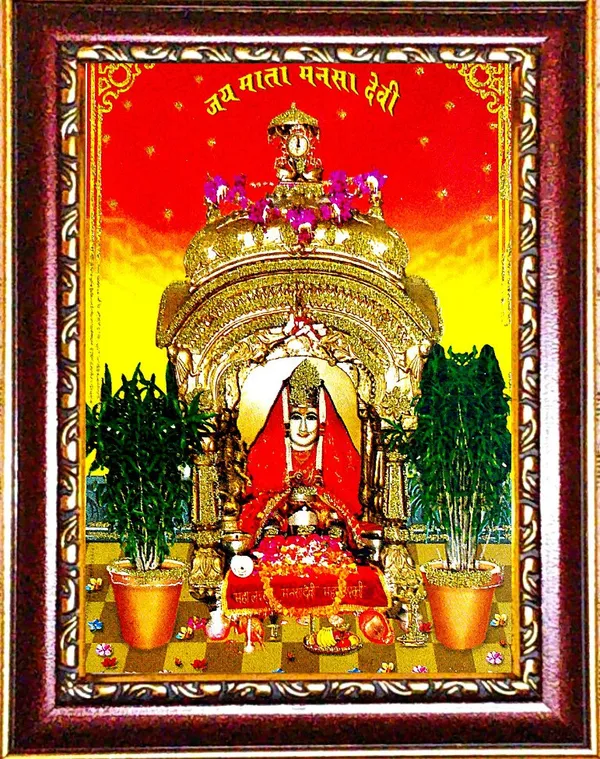 Photo_&_Frame_Manasa_Devi_|_Nag_Devi_|_Goddess_Of_Snakes_|_Hindu_Goddess