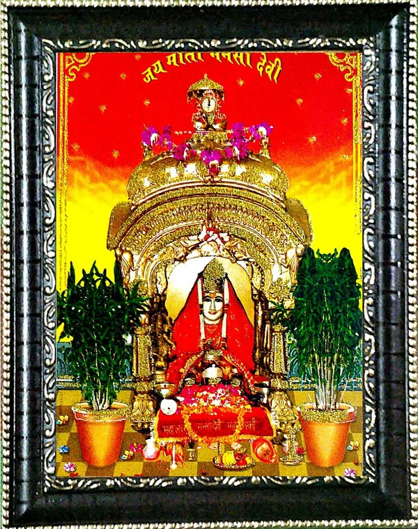 Photo_&_Frame_Manasa_Devi_|_Nag_Devi_|_Goddess_Of_Snakes_|_Hindu_Goddess