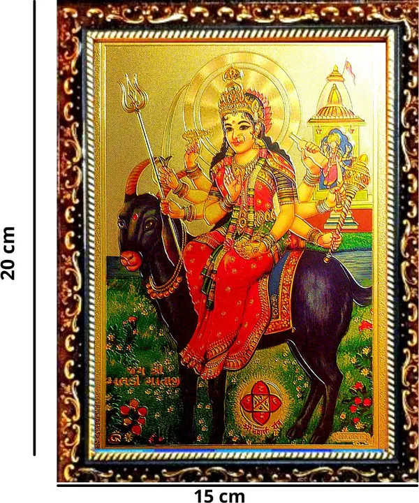 Photo_&_Frame_Ragat_Meldi_Mata_|_Agni_Meldi_Mata_|_Meldi_Mata_Photo_|_Hindu_Devi_|Goddess
