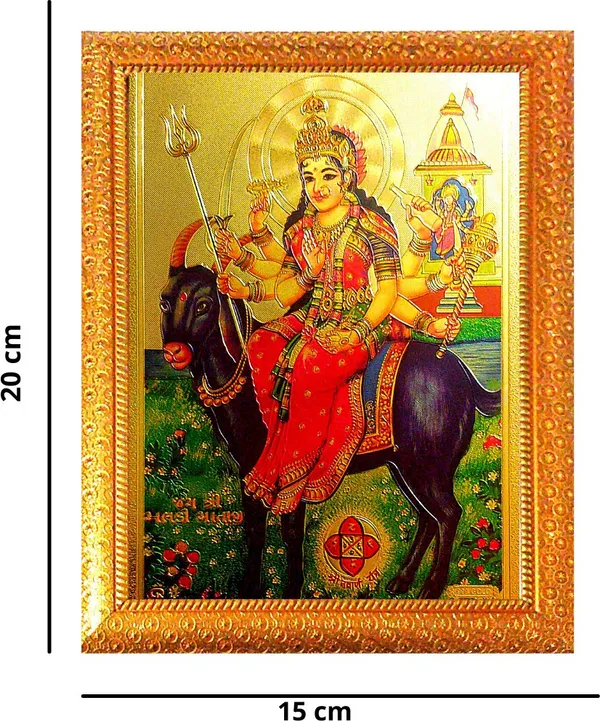 Photo_&_Frame_Ragat_Meldi_Mata_|_Agni_Meldi_Mata_|_Meldi_Mata_Photo_|_Hindu_Devi_|Goddess