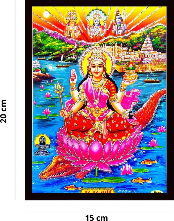 Photo_&_Frame_Narmada_Mata_|_Reva_|Purvaganga