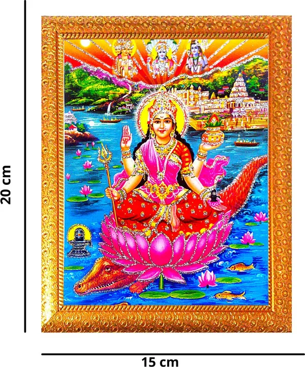 Photo_&_Frame_Narmada_Mata_|_Reva_|Purvaganga