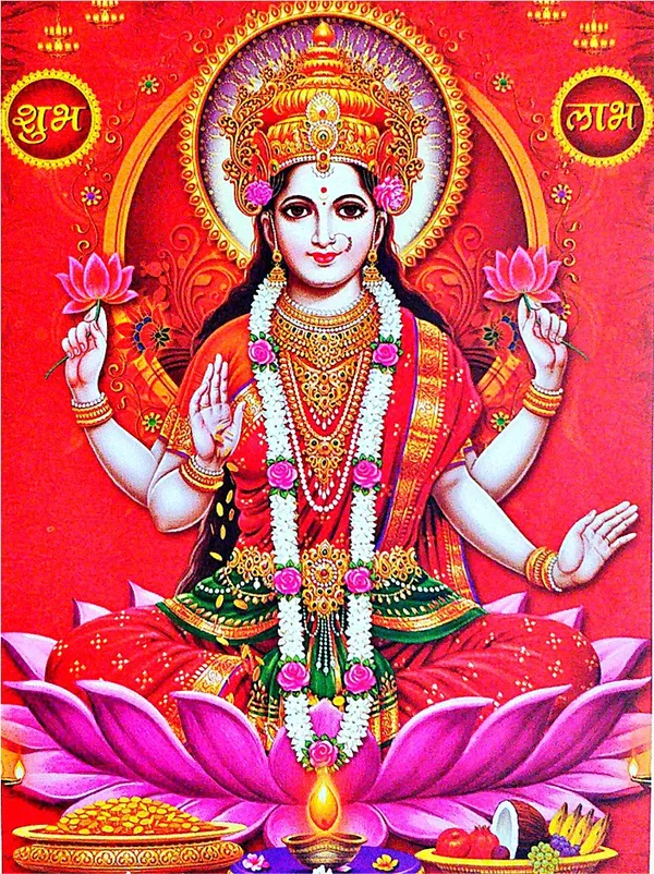 Photo_&_Frame_Mata_Mahalaxmi_Ji_|Laxmi_Ji_|_Goddess