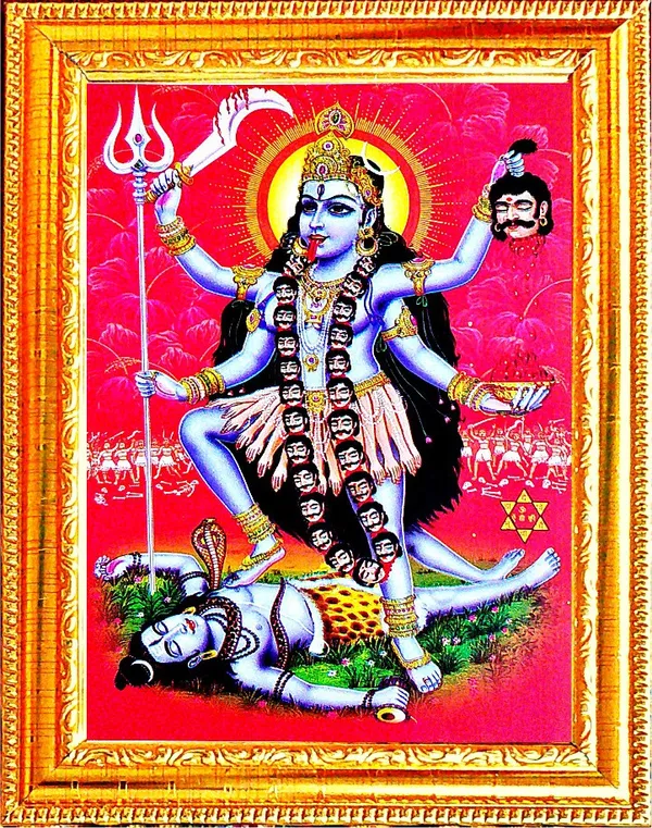 Photo_&_Frame_Kali_Maa_|_Goddess