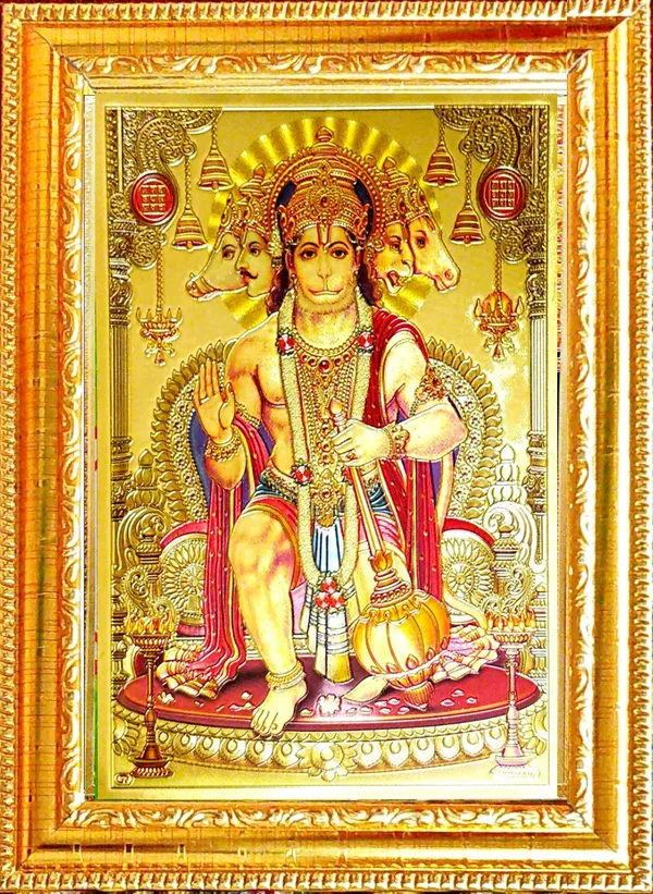 Photo_&_Frame_Panchmukhi_Hanuman