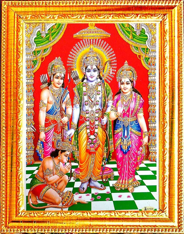 Photo_&_Frame_Ram_Darbar___|_Ram_Ji_And_Sita_Ji_|_Hindu_God_&_Goddess