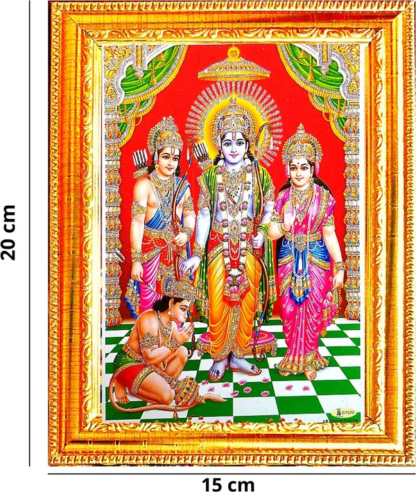 Photo_&_Frame_Ram_Darbar___|_Ram_Ji_And_Sita_Ji_|_Hindu_God_&_Goddess