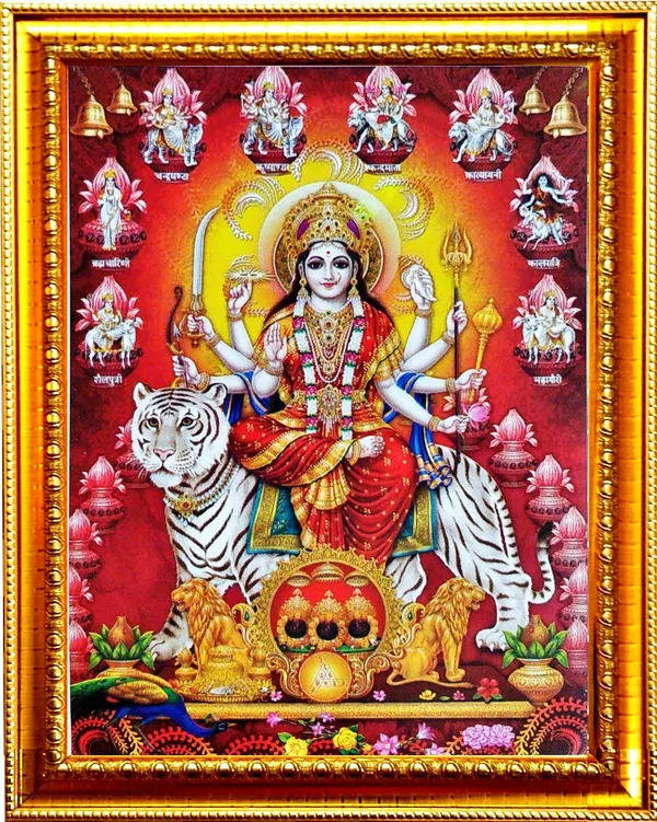 Photo_&_Frame_Nav_Durga_Maa