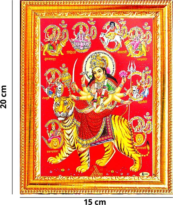Photo_&_Frame_Durga_Mata_|_Nav_Durga