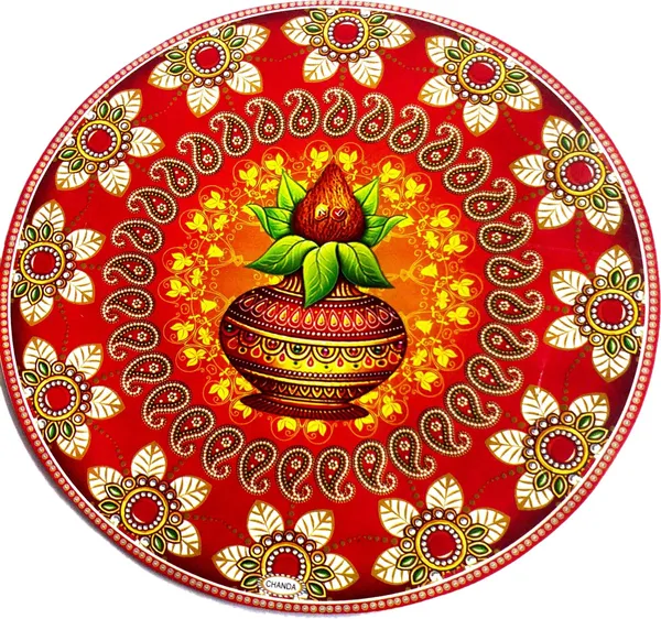10.16_Cm_Rangoli_Sticker_For_Home_Self_Adhesive_Sticker_(Pack_Of_1)