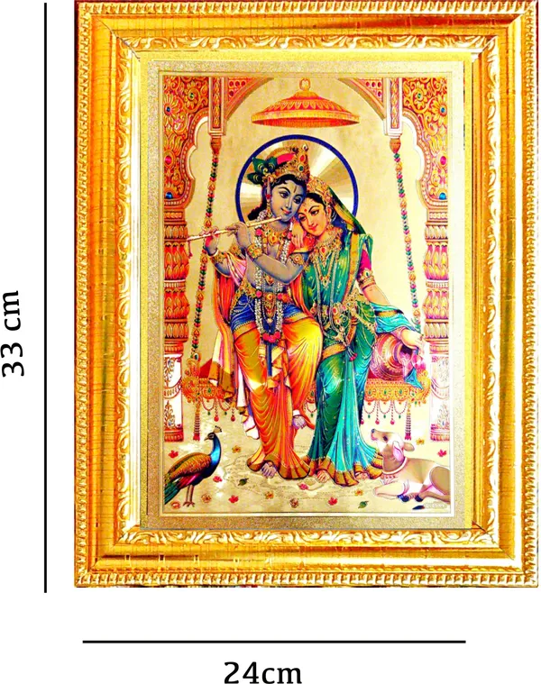 Photo_&_Frame_Radha_Krishna