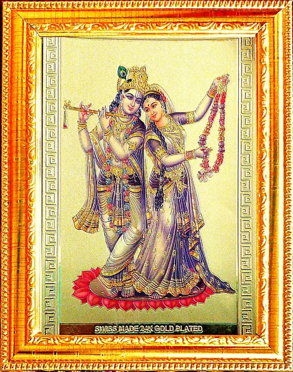 Photo_&_Frame_Radha_Krishna