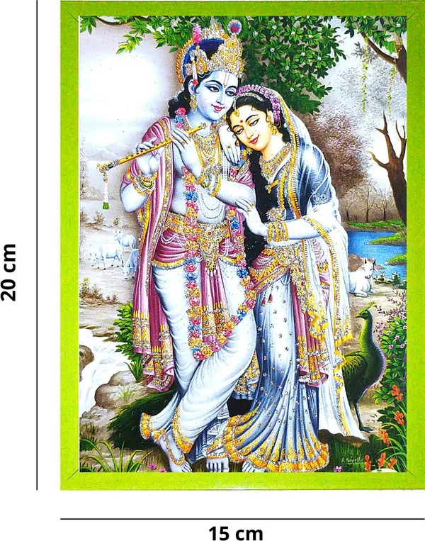 Photo_&_Frame_Radha_Krishna
