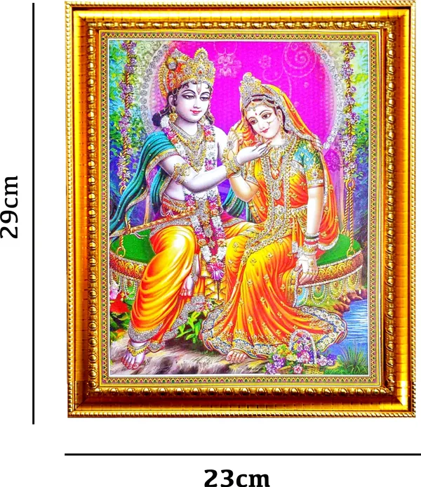 Photo_&_Frame_Radha_Krishna