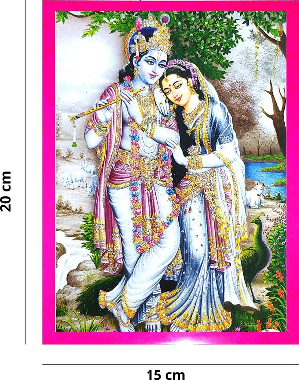 Photo_&_Frame_Radha_Krishna