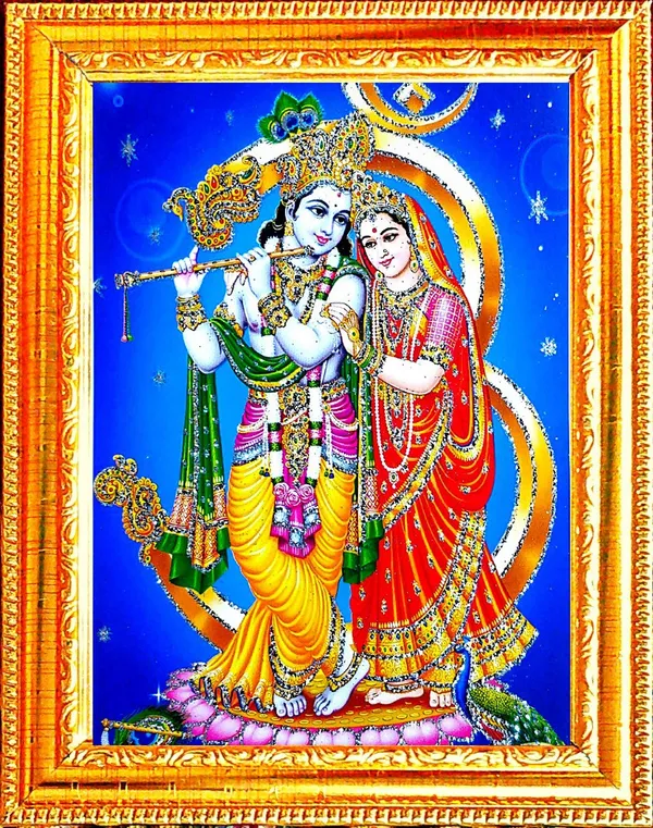 Photo_&_Frame_Radha_Krishna___|