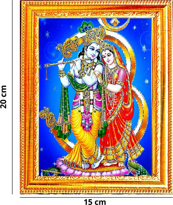 Photo_&_Frame_Radha_Krishna___|