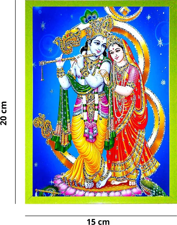 Photo_&_Frame_Radha_Krishna